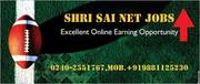 Simple, easy & high paid jobs at Shri Sai Net Jobs