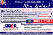 Study in New Zealand,  UK,  Canada