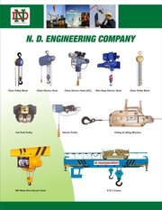 Indef make Chain Pulley Block / Material Handling Equipments