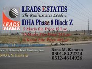 plots for sale in DHA phase lahore