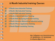 6 month industrial training Chandigarh