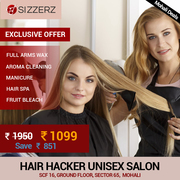 Best Salon Deals on Hair Hacker Unisex Salon