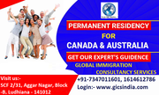 Apply permanent residency for Australia & Canada.