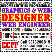 Job oriented Training in Graphics and Web Designing