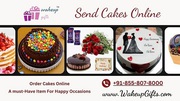 Send Cakes for All Occasions through Wakeup Gifts