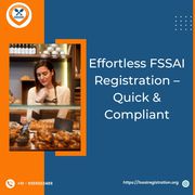 Effortless FSSAI Registration – Quick & Compliant